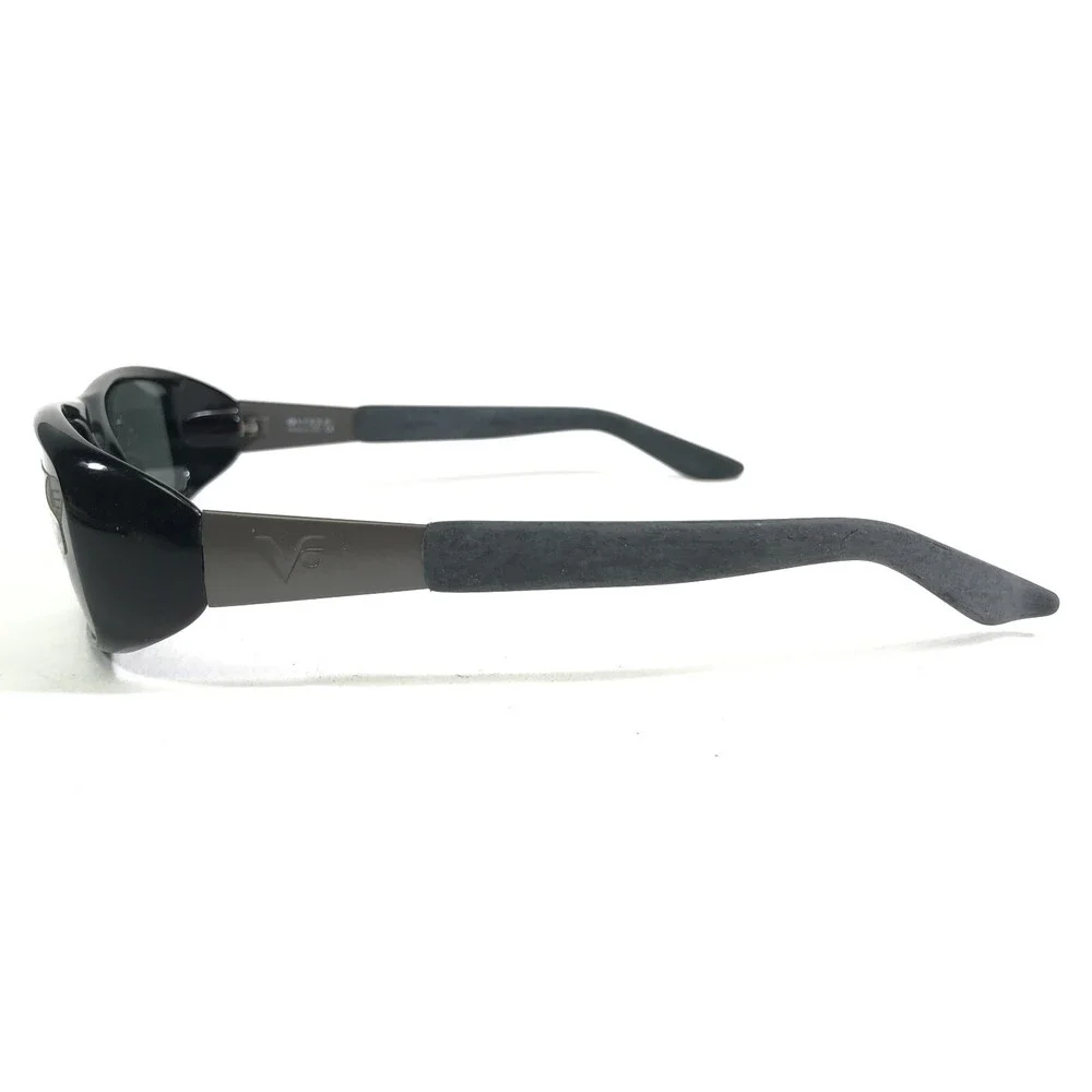 Vogue Sunglasses VO2207-S W44 Black Gray Rectangular Frames with Black Lenses